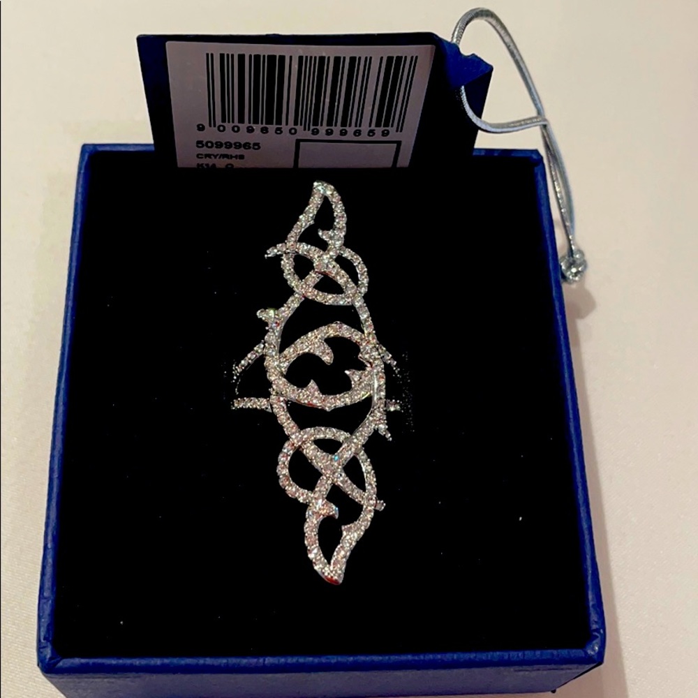 Swarovski crystal ring